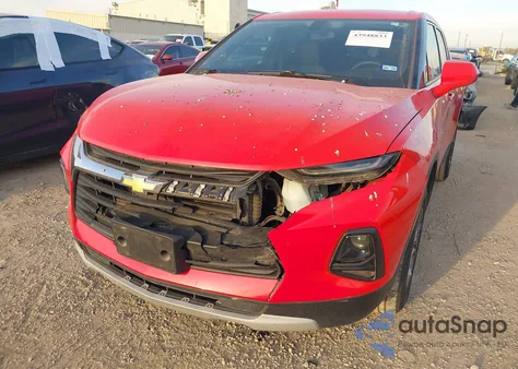 2021 Chevrolet Blazer Fwd 1Lt из США, поврежденный, VIN 3GNKBBRA2MS571862